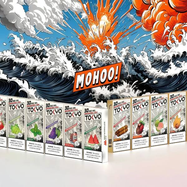 【芒果味】東京魔盒煙彈 12ML大容量煙彈 一顆可吸約10000口 新日期 09