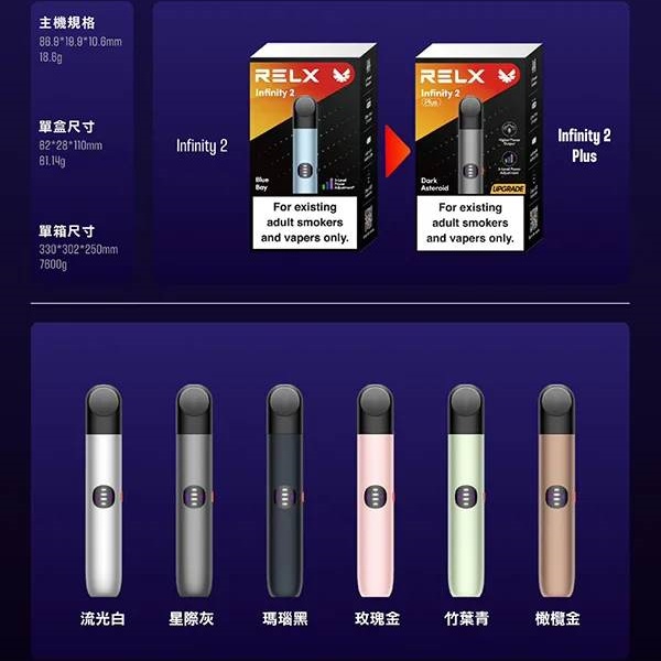 Relx電子煙悅刻6代主機煙桿 （ 通用Relx5、6代煙彈）正品現貨 新日期 